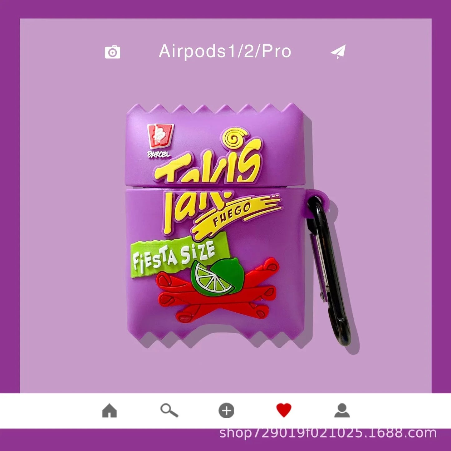 Snack and Drink Airpod Cases